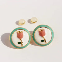 Romantic Tulip Earrings