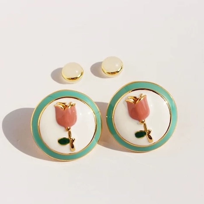 Romantic Tulip Earrings