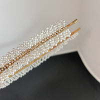 Handmade Delicate Pearls Headband
