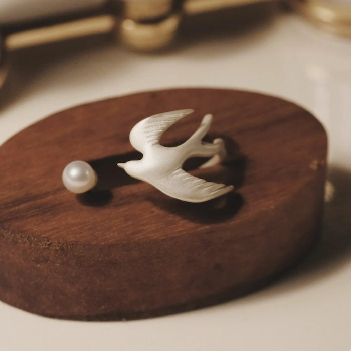 Sterling Silver Heaven Bird Ring