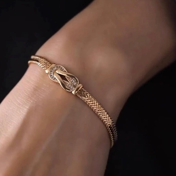 Lucky Horseshoe Buckle Bracelet