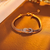 Lucky Horseshoe Buckle Bracelet