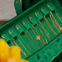 Luxury Velvet Large Jewelry Box