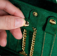 Luxury Velvet Large Jewelry Box