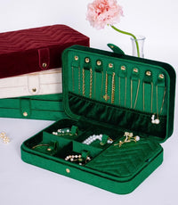 Luxury Velvet Large Jewelry Box