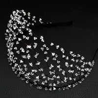 Luxurious Knitted Crystal Hairnet