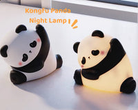 Kungfu Panda Night Light – Soft Silicone LED Lamp for Nursery & Bedside