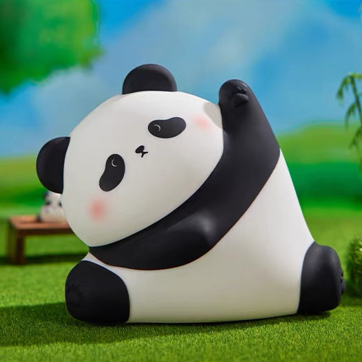 Kungfu Panda Night Light – Soft Silicone LED Lamp for Nursery & Bedside