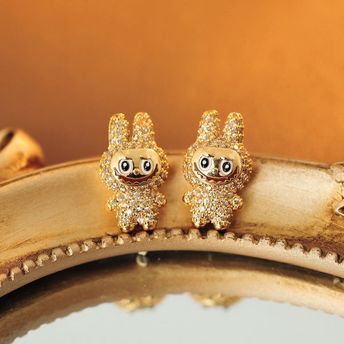 Dazzling Labubu Stud Earrings