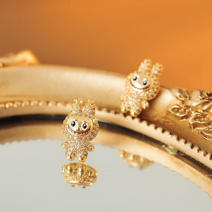 Dazzling Labubu Stud Earrings