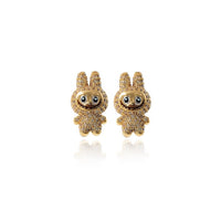 Dazzling Labubu Stud Earrings