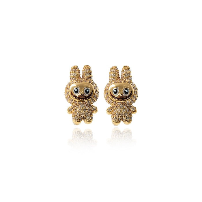 Dazzling Labubu Stud Earrings