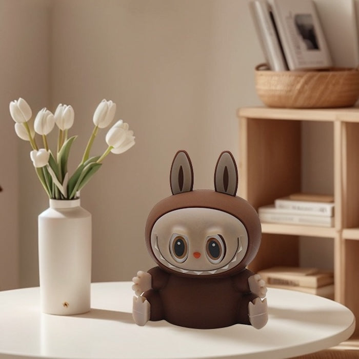 Labubu Night Lamp – Soft Silicone Rechargeable Tap Light