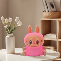 Labubu Night Lamp – Soft Silicone Rechargeable Tap Light