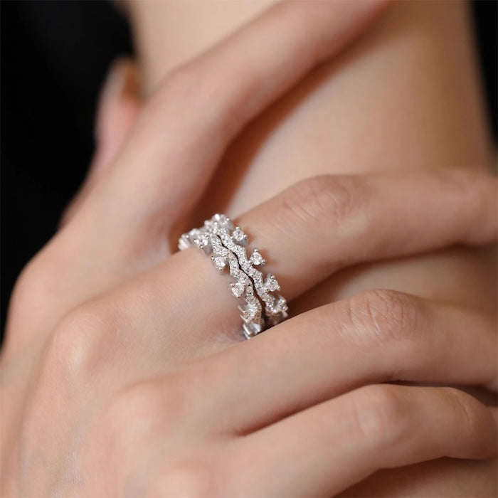 Dazzling Princess Style Lace Ring