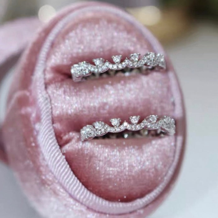 Dazzling Princess Style Lace Ring