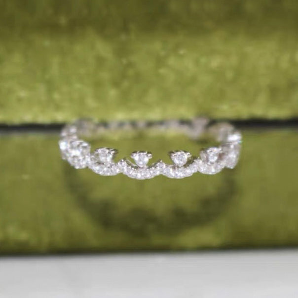 Dazzling Princess Style Lace Ring