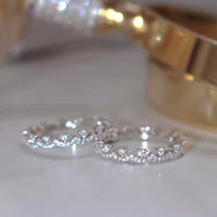 Dazzling Princess Style Lace Ring