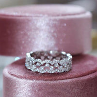 Dazzling Princess Style Lace Ring