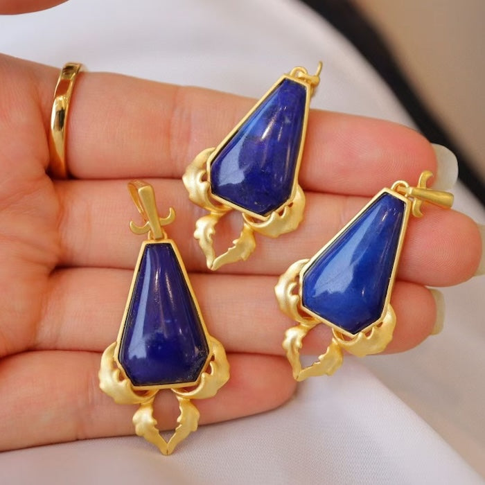 Royal Crest Shield Pendant Necklace