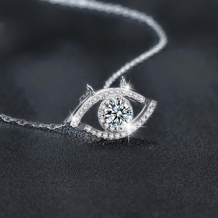 Lucky Eye Moissanite Necklace