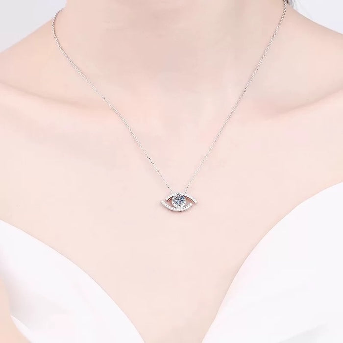 Lucky Eye Moissanite Necklace