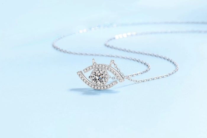 Lucky Eye Moissanite Necklace