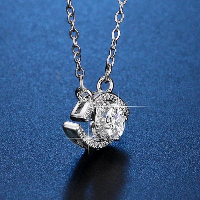 Lucky Eye Moissanite Necklace