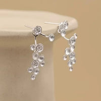 Flower Sky Two Piece Statement Earrings