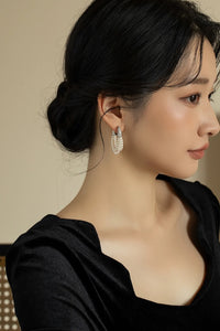 Multi-layer Pear Chain Earrings