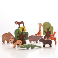 Wooden Safari Animal Puzzle
