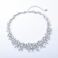 Bridal Shining Star Necklace & Earrings Set