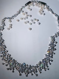 Bridal Shining Star Necklace & Earrings Set