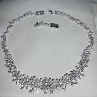 Bridal Shining Star Necklace & Earrings Set