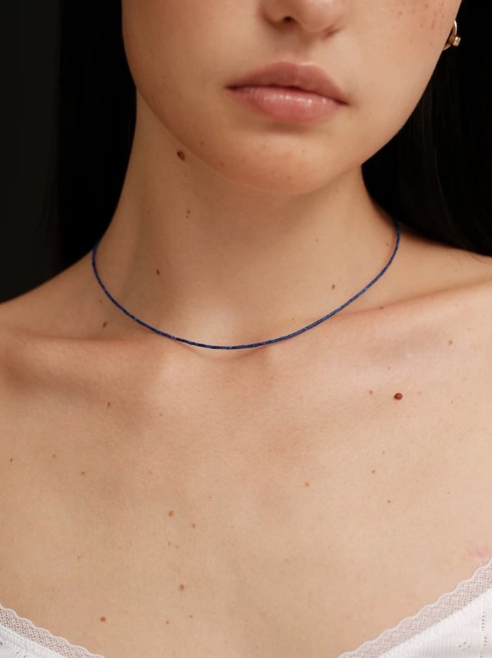 Lapis Lazuli Ultra Slim Necklace