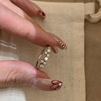 Slim Silver Star Stack Ring

