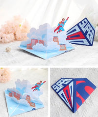 3D Card - Super Dad - Father's Day Card