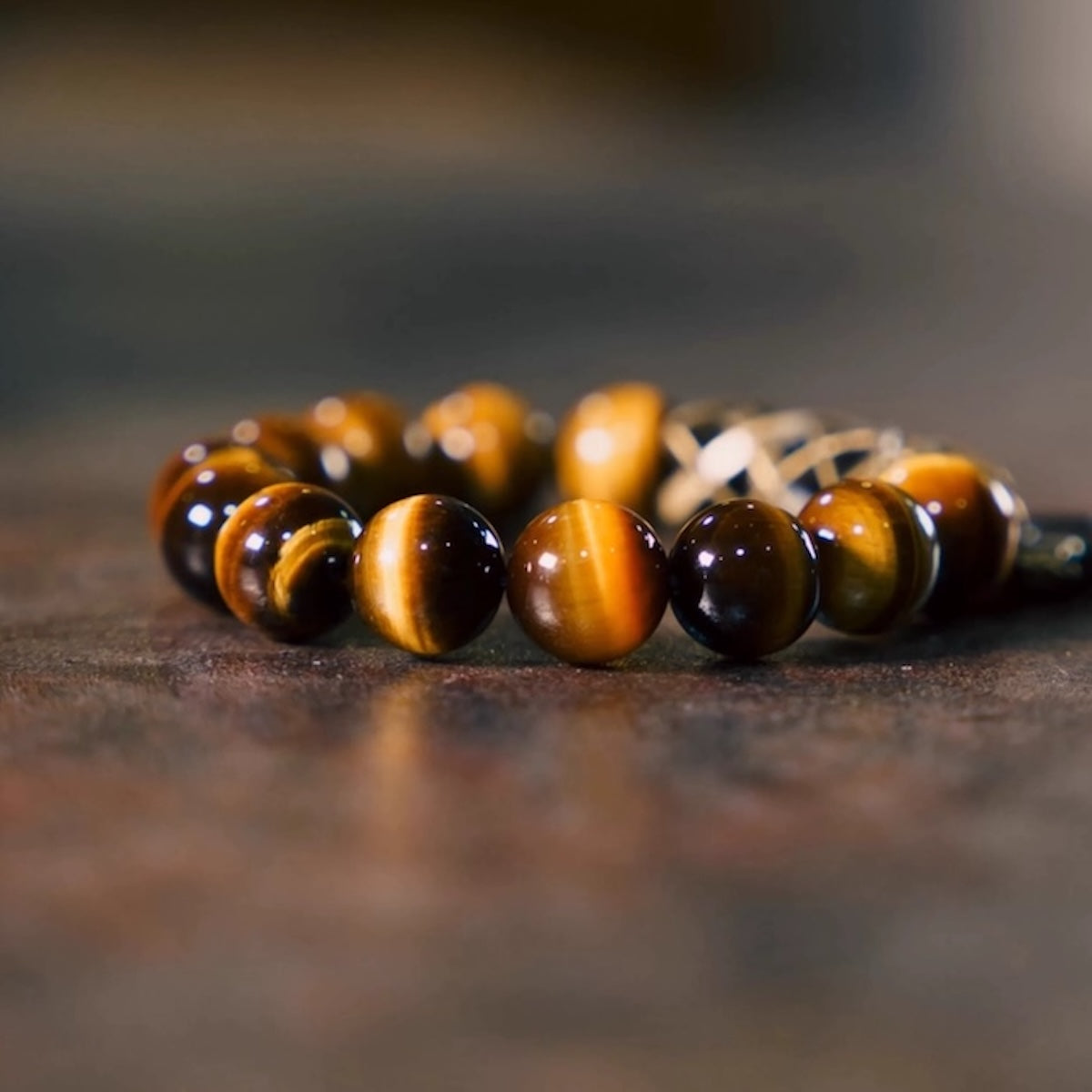 Unique Tiger's Eye Stone Bracelet