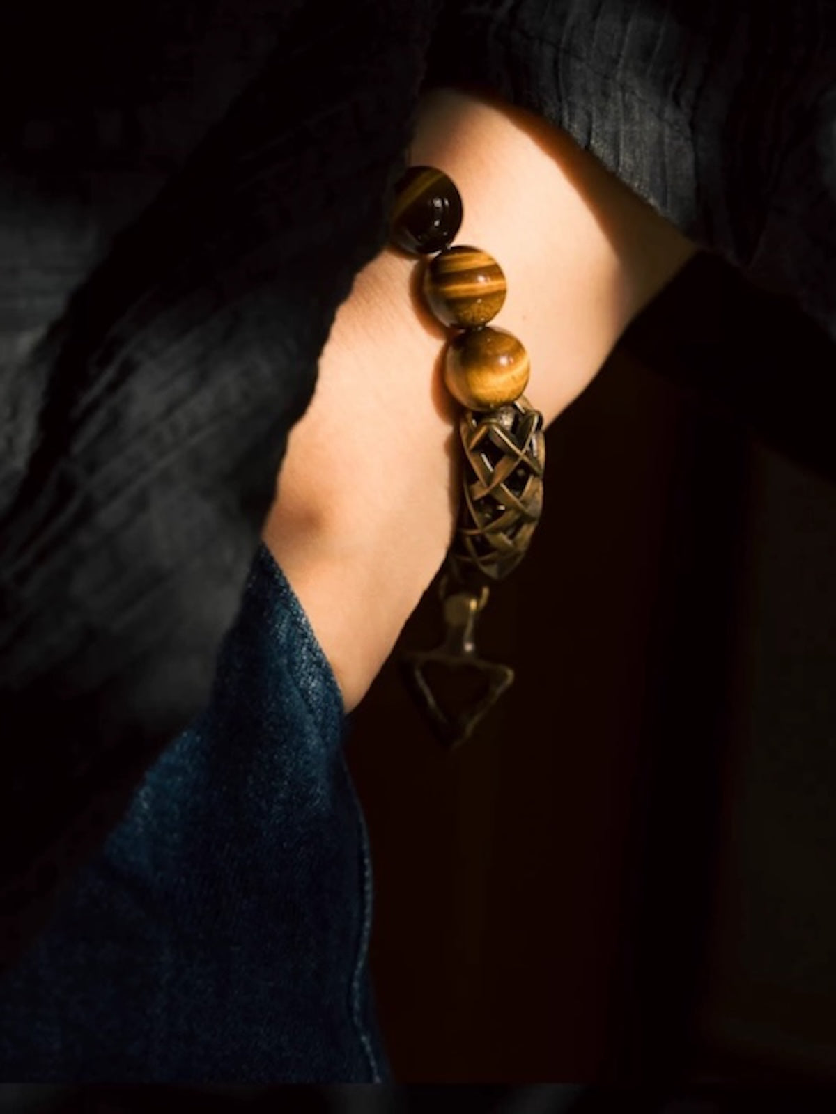 Unique Tiger's Eye Stone Bracelet