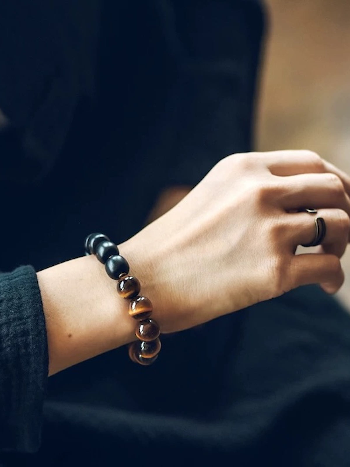 Unique Tiger's Eye Stone Bracelet