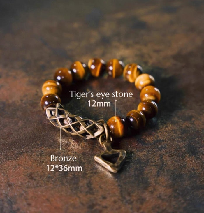 Unique Design Tiger's Eye Stones Bracelets