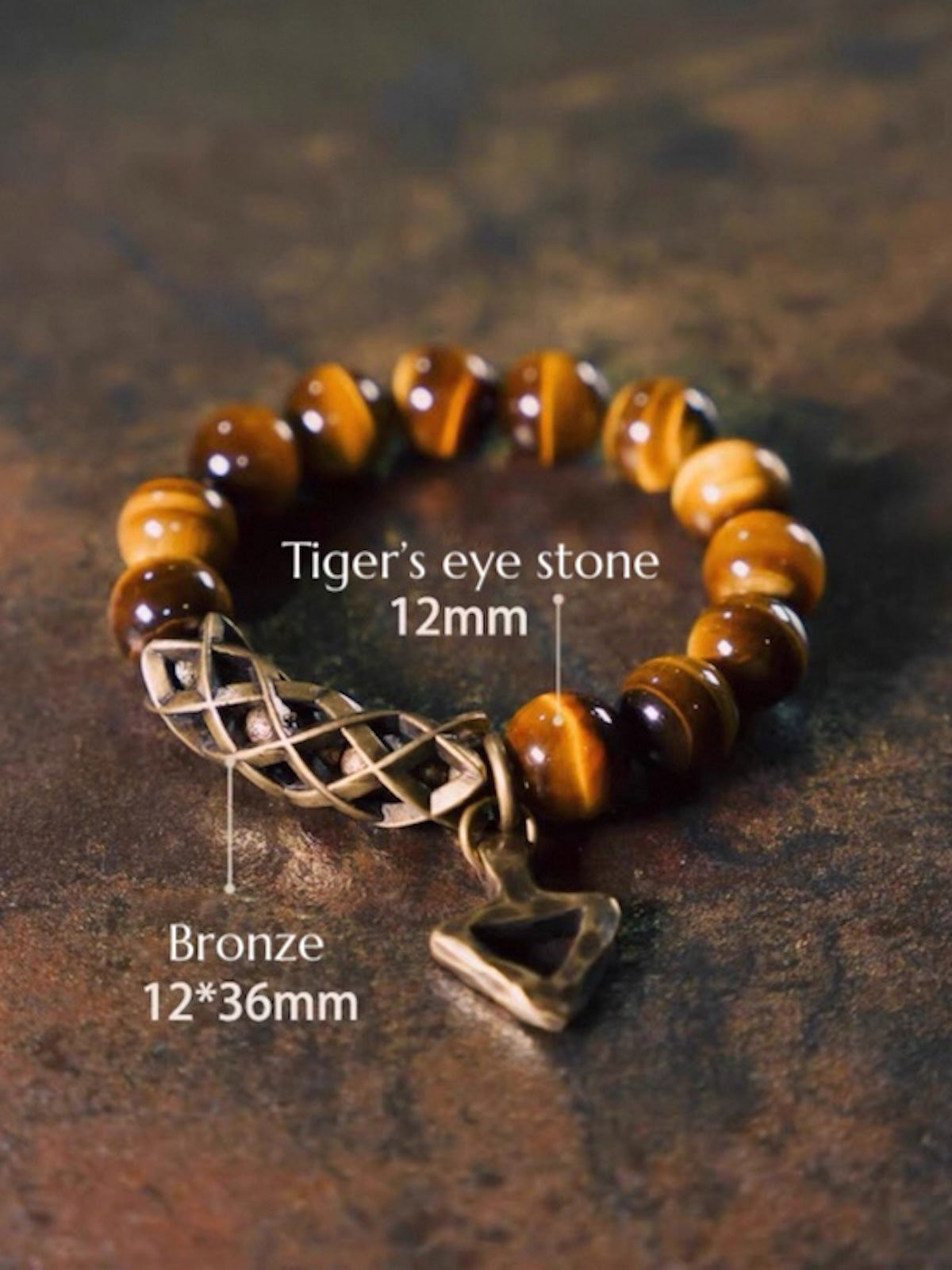 Unique Tiger's Eye Stone Bracelet