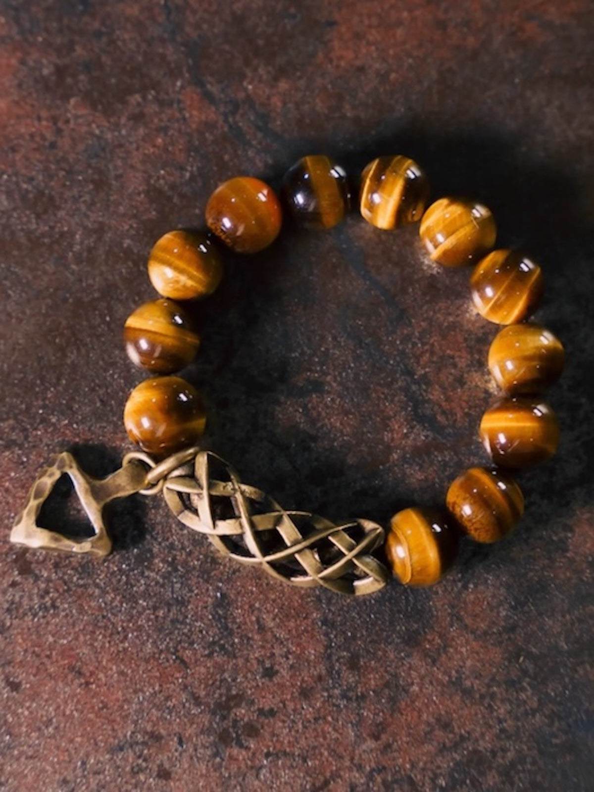 Unique Tiger's Eye Stone Bracelet