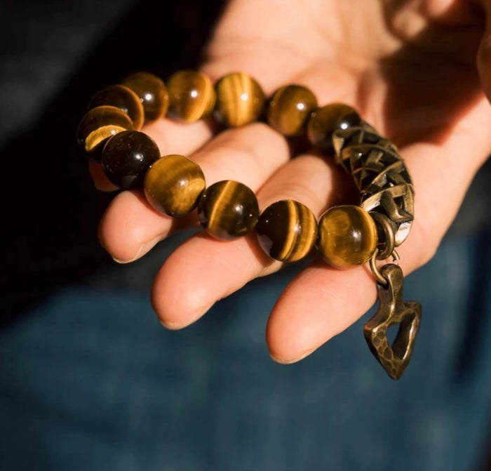 Unique Design Tiger's Eye Stones Bracelets