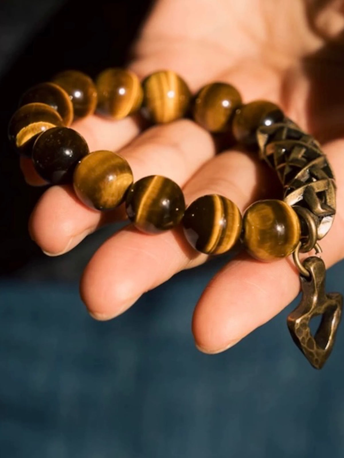 Unique Tiger's Eye Stone Bracelet
