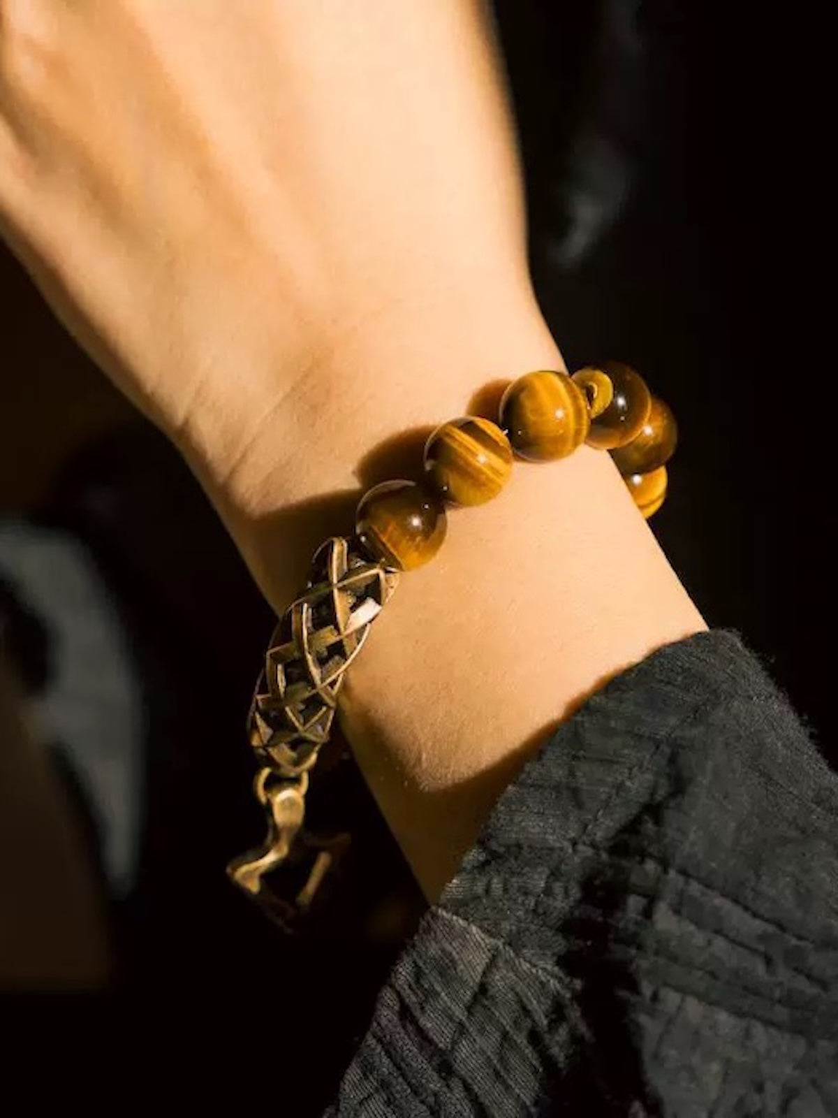 Unique Tiger's Eye Stone Bracelet