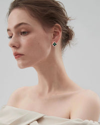 Turning Clover Jewelry Set – Lucky Four Leaf Design