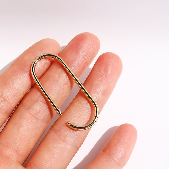 Minimalist U Shape Ear Cuff-One Piece