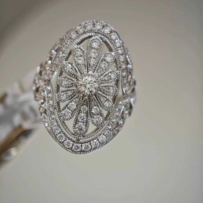 Royal Style One of A Kind Daisy Ring