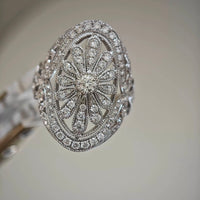 Royal Style One of A Kind Daisy Ring